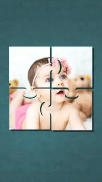Quebra-cabeça bonito do bebê-quebra-cabeça simples Screen Shot 0