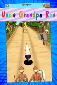 Angry Grandpa run - Adventure Game Screen Shot 1