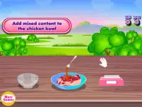 Pork burger cooking games Screen Shot 1