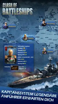 Clash of Battleships - Deutsch Screen Shot 3