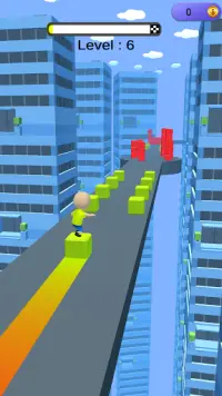 Cube Surfer 3D Run - Cube Racing Screen Shot 3