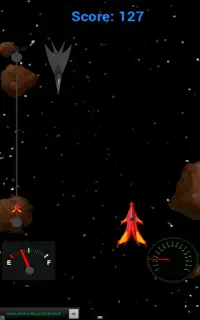 Space Race Tilt Free Tilt Game App Screen Shot 0
