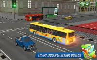 School Bus Driver Simulator 2021: City School Bus Screen Shot 5