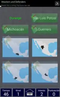 Mexico States Geo Match FREE Screen Shot 3