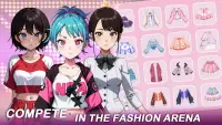 Anime Dress Up Games Moe Girls Screen Shot 6