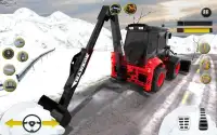 Snow Excavator Crane - Rescue Robot Simulator Screen Shot 6