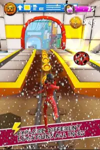 Ladybug Adventure:subway cat noir surf Screen Shot 2