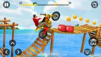 Crazy Bike Mega Stunt racing Screen Shot 4