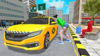 Taxi Simulator Driving School Screen Shot 1