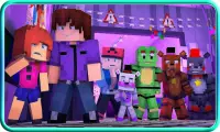 Realistic Five Nights At Freddys for Minecraft PE Screen Shot 1