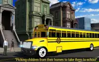 Town School Bus 3D Screen Shot 10