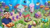 Aquarium Farm: подводный город принцессы русалочки Screen Shot 5