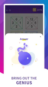 Math Genius - New Math Riddles & Puzzle Brain Game Screen Shot 5