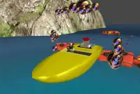Power Boat Speed Racing 3D Screen Shot 1