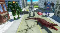 Multi Robots Crocodile Transformation Battle 2018 Screen Shot 11