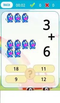 Alien Easy Math Game Screen Shot 0