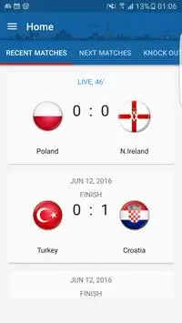 Euro Score 2016 - Euro 2016 Screen Shot 0