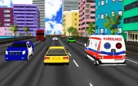 Idle Highway Ambulance Ultra Tycoon : 3D Sim 2019 Screen Shot 5