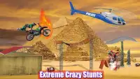 Trail Extreme Dirt Bike Vs Police Helicopter Sim Screen Shot 1