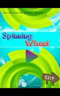 Spinning Wheel Screen Shot 2