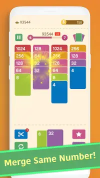 2048 Card-Solitaire Merge Cards Game Screen Shot 2