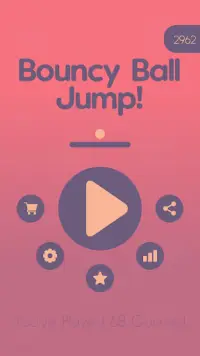 Bouncy Ball Jump - io doodle whirlybird froggy sky Screen Shot 4