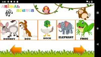 Sonidos de animales, Aprender animales para niños Screen Shot 2