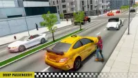Crazy Car Driving Taxi Games Screen Shot 3