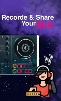 Dj Mixer Virtual Dj studio Music Mixer Screen Shot 2