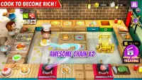 Frenzy memasak: koki restoran Game Memasak Gila Screen Shot 19