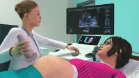 Encinta Madre simulador Juego Screen Shot 0