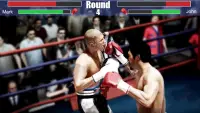 Real Punch Boxing Fighting Games-Kickboxing Ring Screen Shot 1