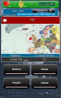 Geo quiz “Alrededor del mundo” Screen Shot 6