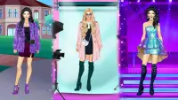 Superstar Makeover - Glam Fashion Doll Dress Up Screen Shot 4