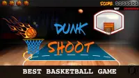 Dunk Shoot Hit Basket 3D Screen Shot 0