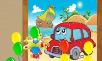 Cars for Kids: Puzzle Games ❤️🚗🚒🚚🚜🚌🚁✈️ Screen Shot 4