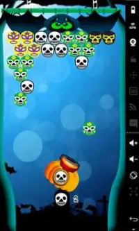 Bubble Shooter Halloween Game Screen Shot 2