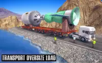 Oversized Cargo Transporter Truck Simulator 2018 Screen Shot 0