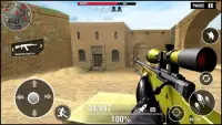 sniper games: permainan menembak:tentara permainan Screen Shot 3