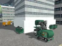 Flying Garbage Truck Simulator Screen Shot 8