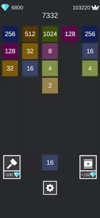 X2 Blocks Merge 2048 Puzzle Screen Shot 0