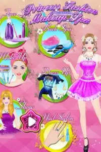 Princess Fashion Makeup Spa Screen Shot 4