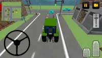 Tracteur Conducteur 3D: Ville Screen Shot 4