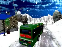 Snow Bus Drive Simulator 2018 Screen Shot 9