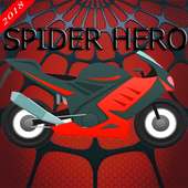 Spider Hero: Super Driver Motorbike, Race game