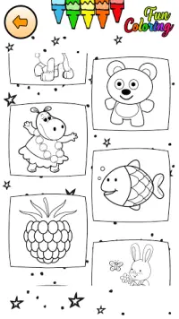 Fun Coloring for kids Screen Shot 2