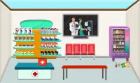 Pretend Hospital Doctor Care: jogos de limpeza Screen Shot 1