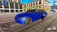 Luxuslimousine Car Taxi Spiel 2018 Screen Shot 4
