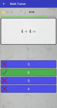 Math Trainer Screen Shot 3
