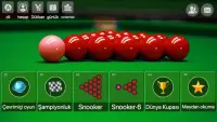 snooker - Çevrimiçi Çevrimdışı bedava bilardo Screen Shot 0